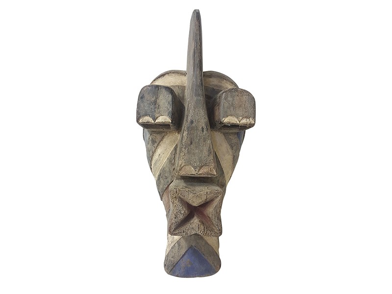Vintage Songye Kifwebe Mask